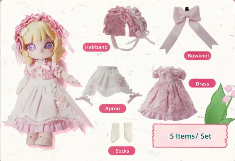 「COME4FREE」Fantasy Forest 1/12 BJD Clothing Set - Image 5