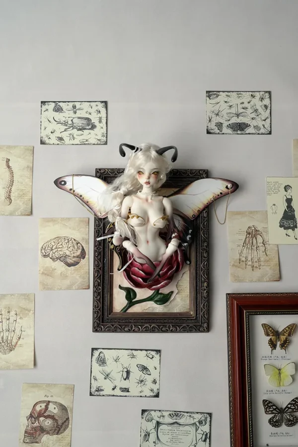 「Coral Reef」Butterfly Doll Wall Stand version (1/4)