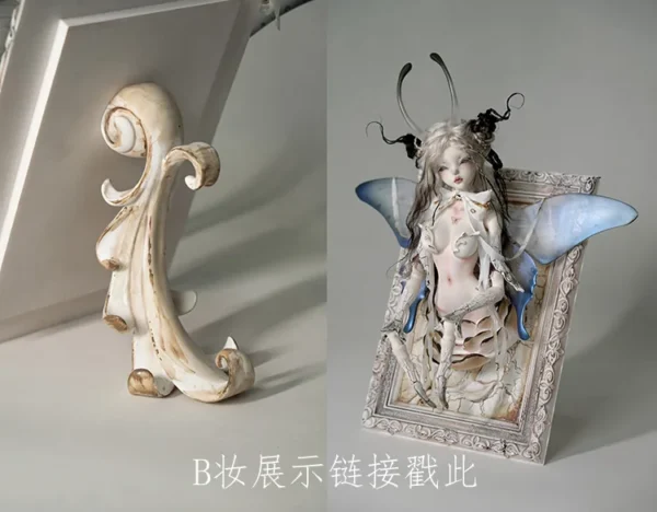「Coral Reef」Butterfly Doll Wall Stand version (1/4) - Image 4