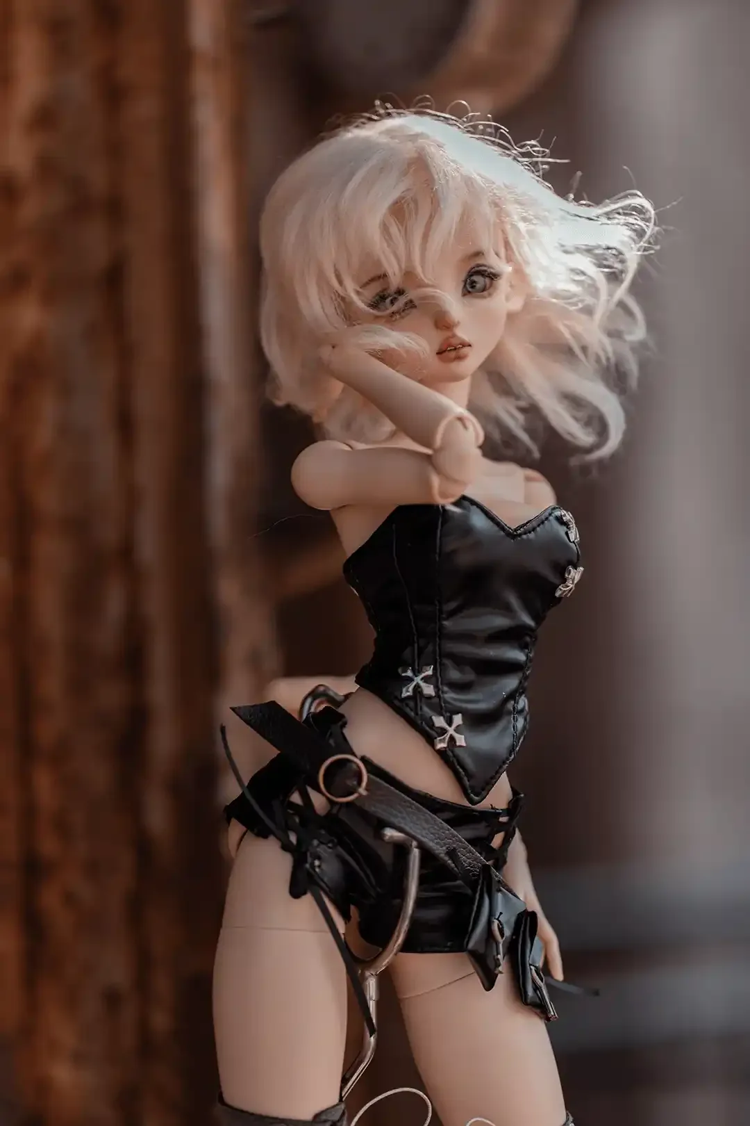 「Coral Reef 」Whale Body 1/4 BJD Doll Leather Outfit Set Only - Image 3