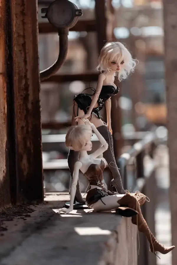 「Coral Reef 」Whale Body 1/4  BJD Doll Leather Outfit Set Only - Image 8