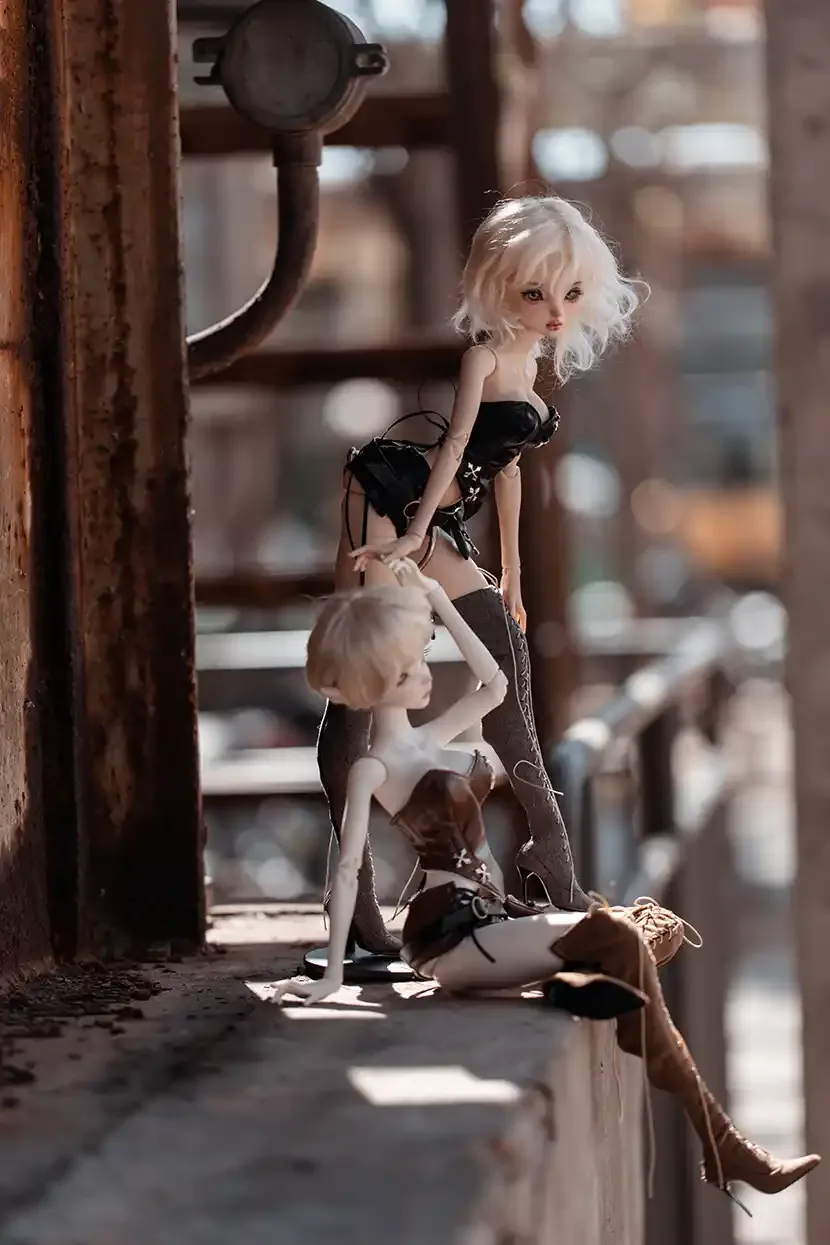 「Coral Reef 」Whale Body 1/4 BJD Doll Leather Outfit Set Only - Image 8