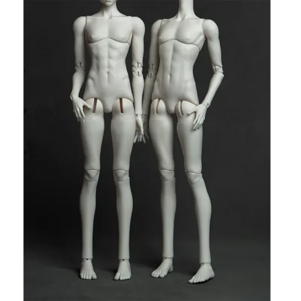 「Coral Reef」Whale Island 1/4 Orca Body with Abdominal Muscles BJD Doll Body Only