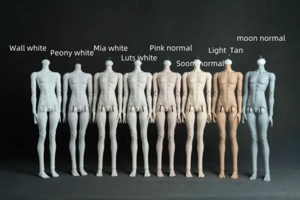「Coral Reef」Whale Island 1/4 Orca Body with Abdominal Muscles BJD Doll Body Only - Image 4
