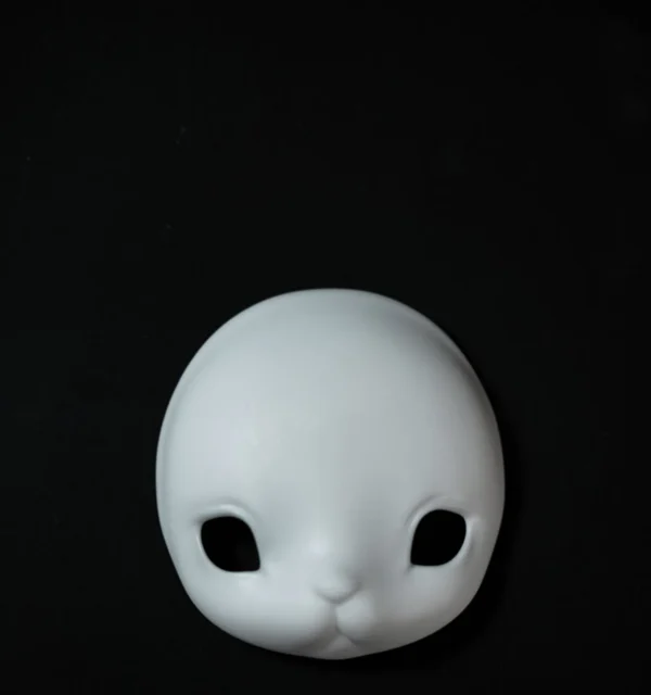 「Coral Reef」White Moon Cinnabar Open Eyes Rabbit BJD Doll (1/6) - Image 9