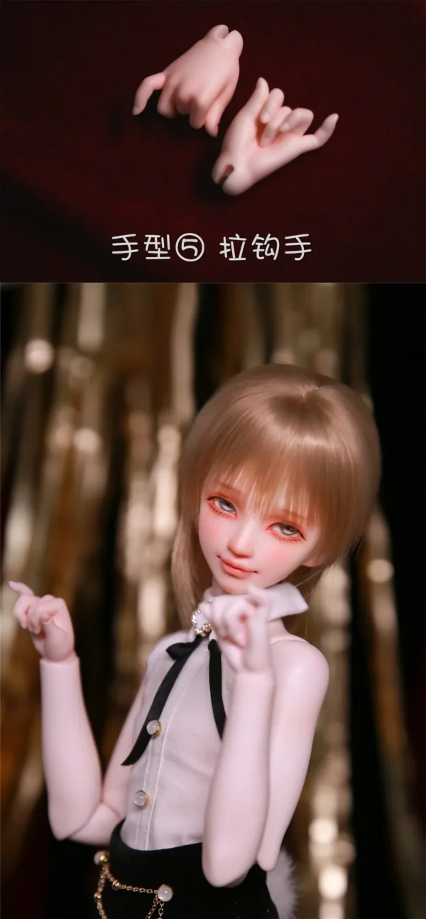 「DF-H」Slim Body Hand Set (1/4) BJD Hands Only - Image 7