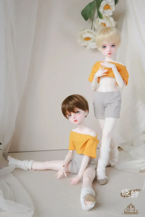 「DF-H」Xiao Chan 1/5 BJD Doll(2 head) - Image 4