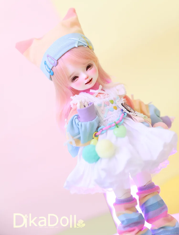 「Dikadoll (DK)」Sweet Amanda BJD Full Doll Only (1/6) - Image 5