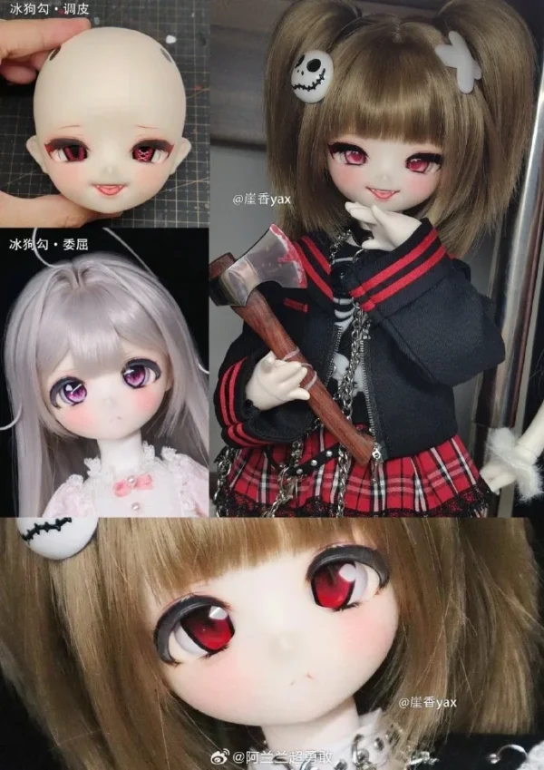 「DlanDoll」Bingo BJD Doll Head/ Full Doll Only (1/4) - Image 11