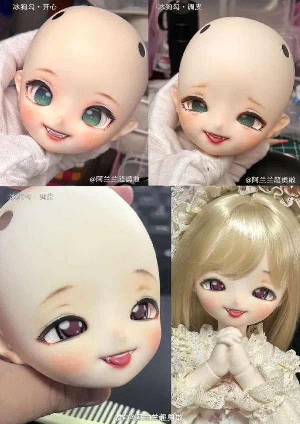 「DlanDoll」Bingo BJD Doll Head/ Full Doll Only (1/4) - Image 3