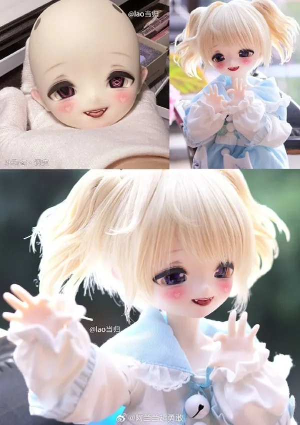 「DlanDoll」Bingo BJD Doll Head/ Full Doll Only (1/4) - Image 4