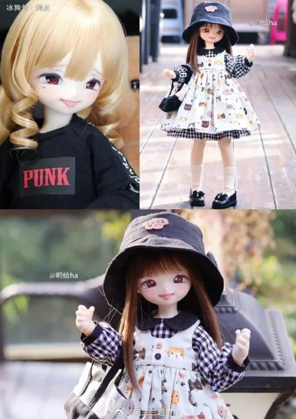 「DlanDoll」Bingo BJD Doll Head/ Full Doll Only (1/4) - Image 6