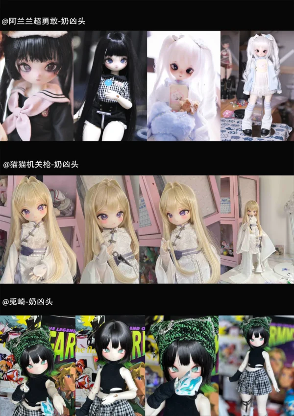 「DlanDoll」TuGo (Wink ver) BJD Doll Head/ Full Doll Only (1/4) - Image 14