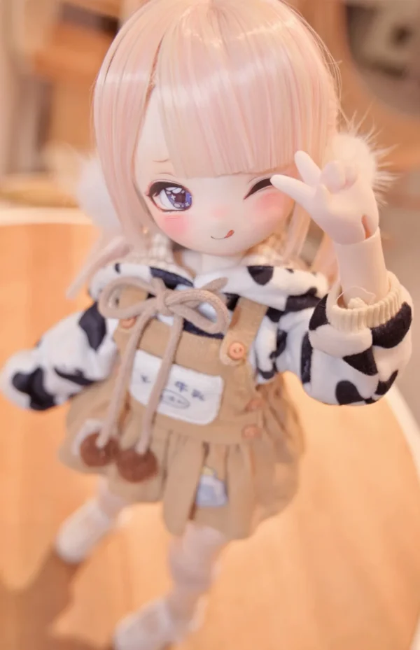 「DlanDoll」TuGo (Wink ver) BJD Doll Head/ Full Doll Only (1/4) - Image 2