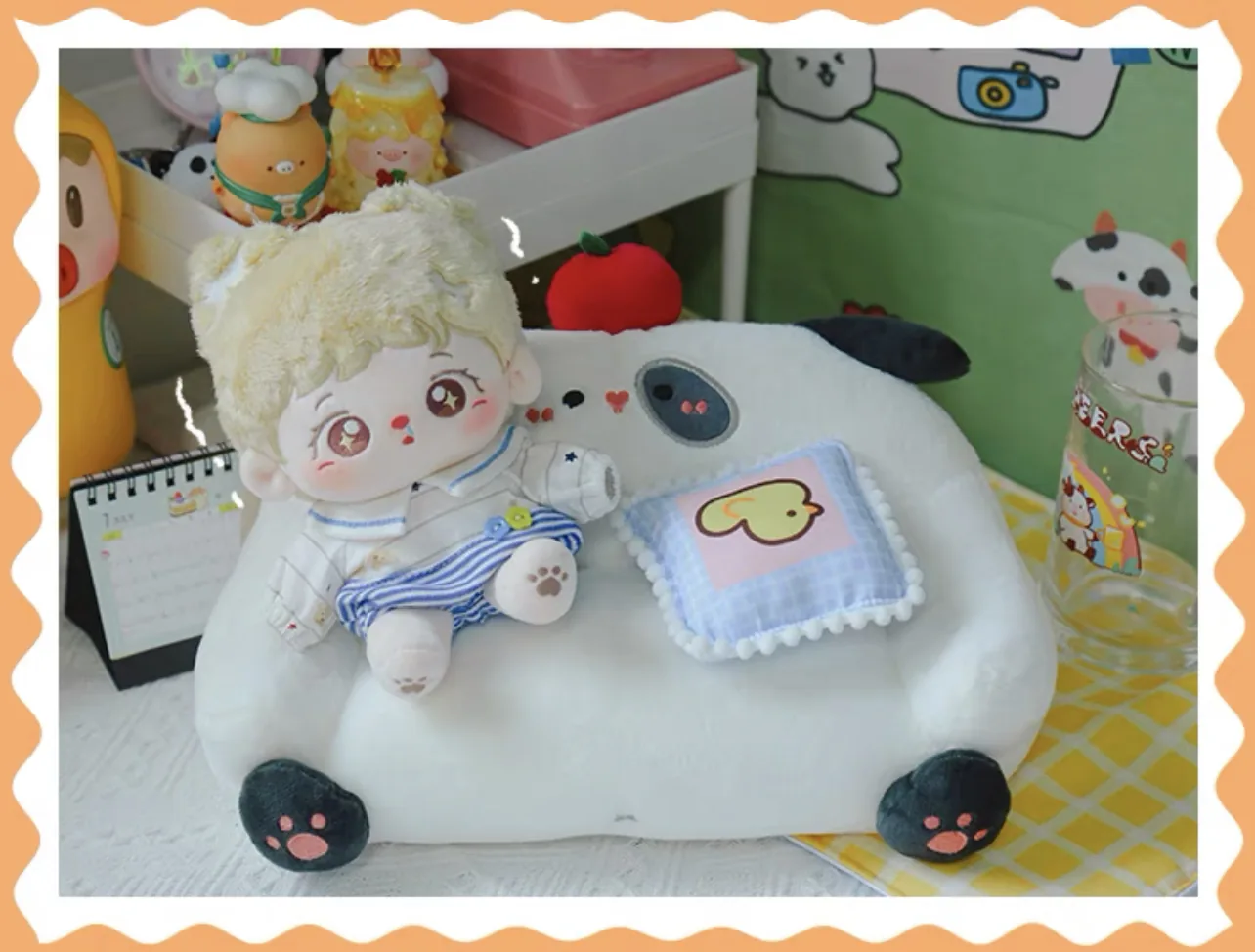 「Dollection」BJD Double Bean Bag Sofa #Doggy