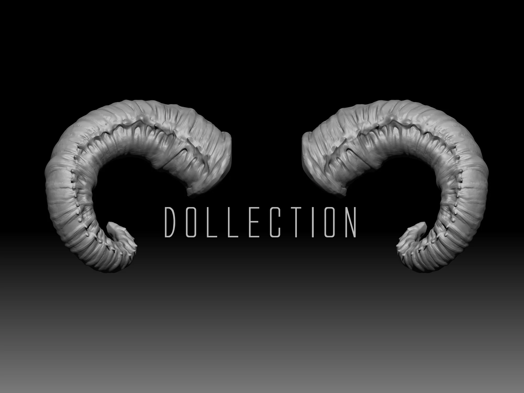 「DOLLECTION」BJD/MDD Horns #002