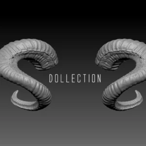 「DOLLECTION」BJD/MDD Horns #008