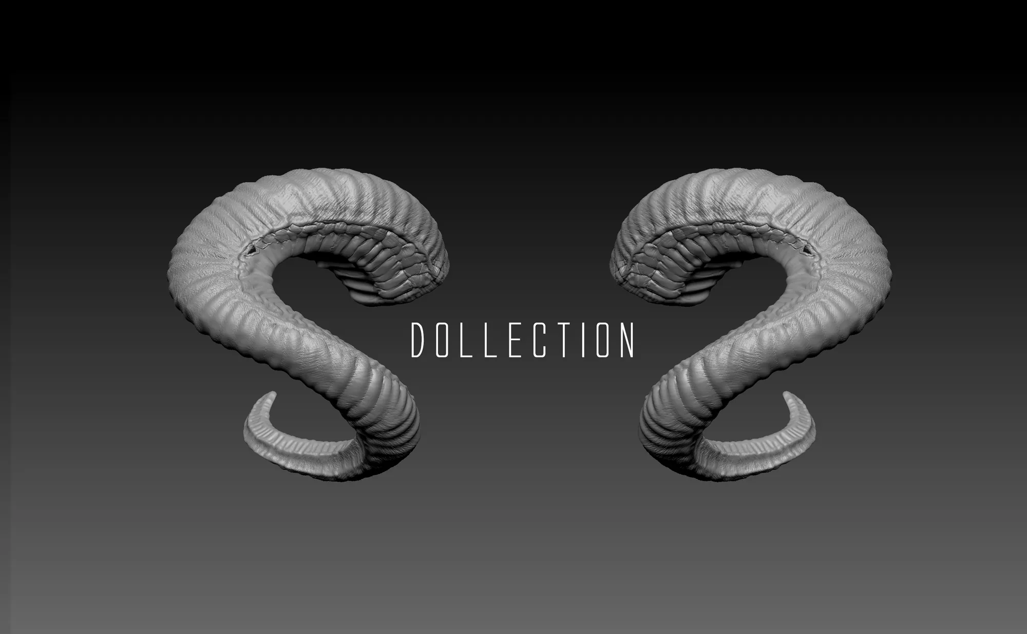 「DOLLECTION」BJD/MDD Horns #008