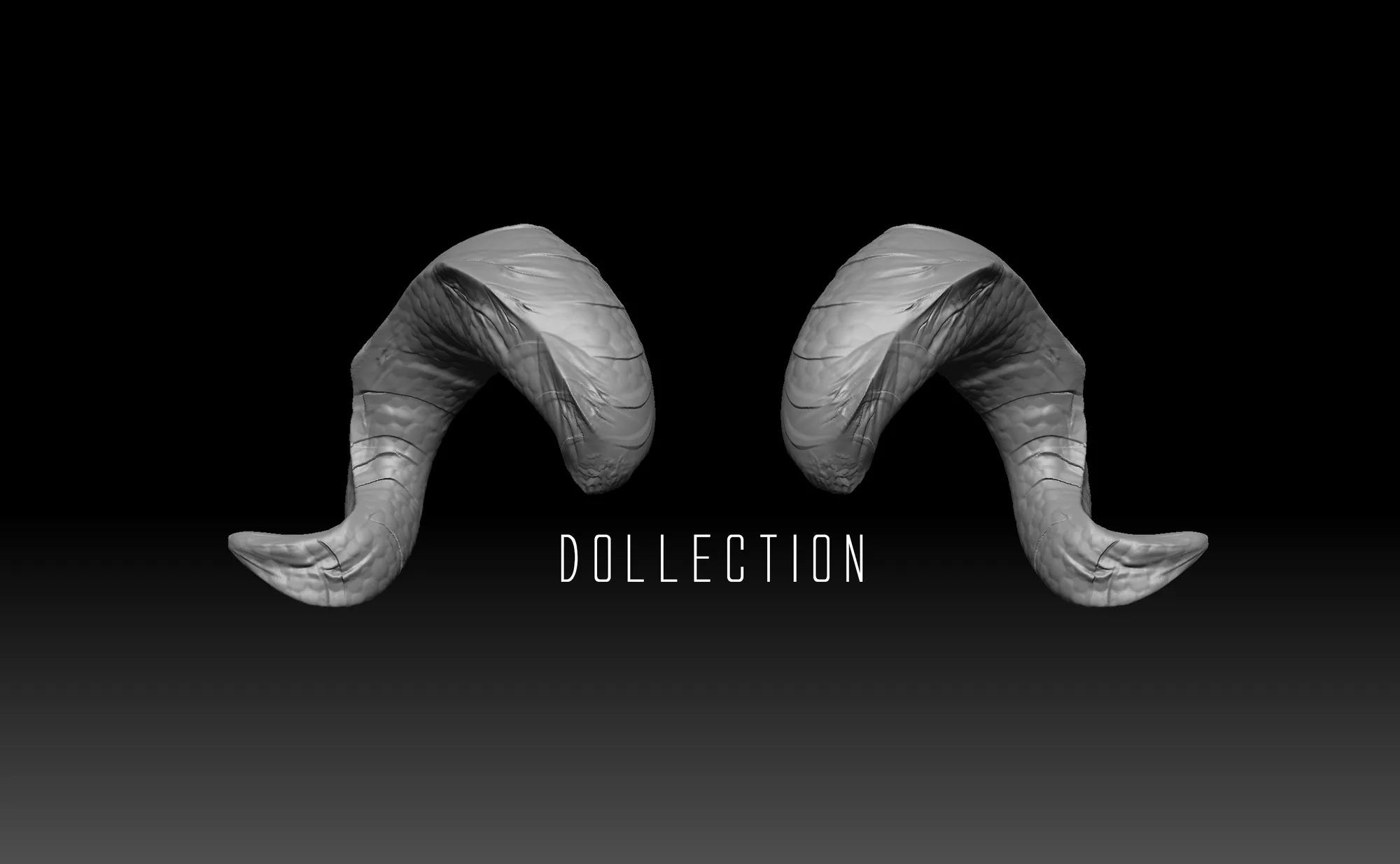 「DOLLECTION」BJD/MDD Horns #009