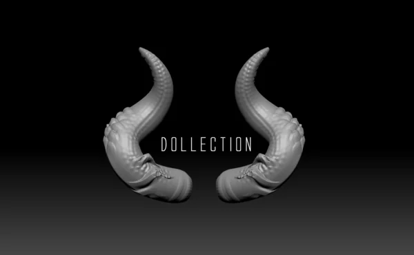「DOLLECTION」BJD/MDD Horns #010