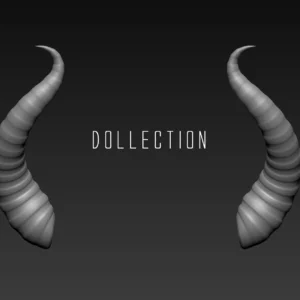 「DOLLECTION」BJD/MDD Horns #012