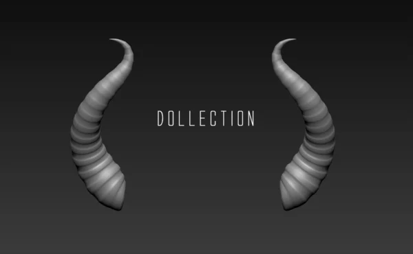 「DOLLECTION」BJD/MDD Horns #012