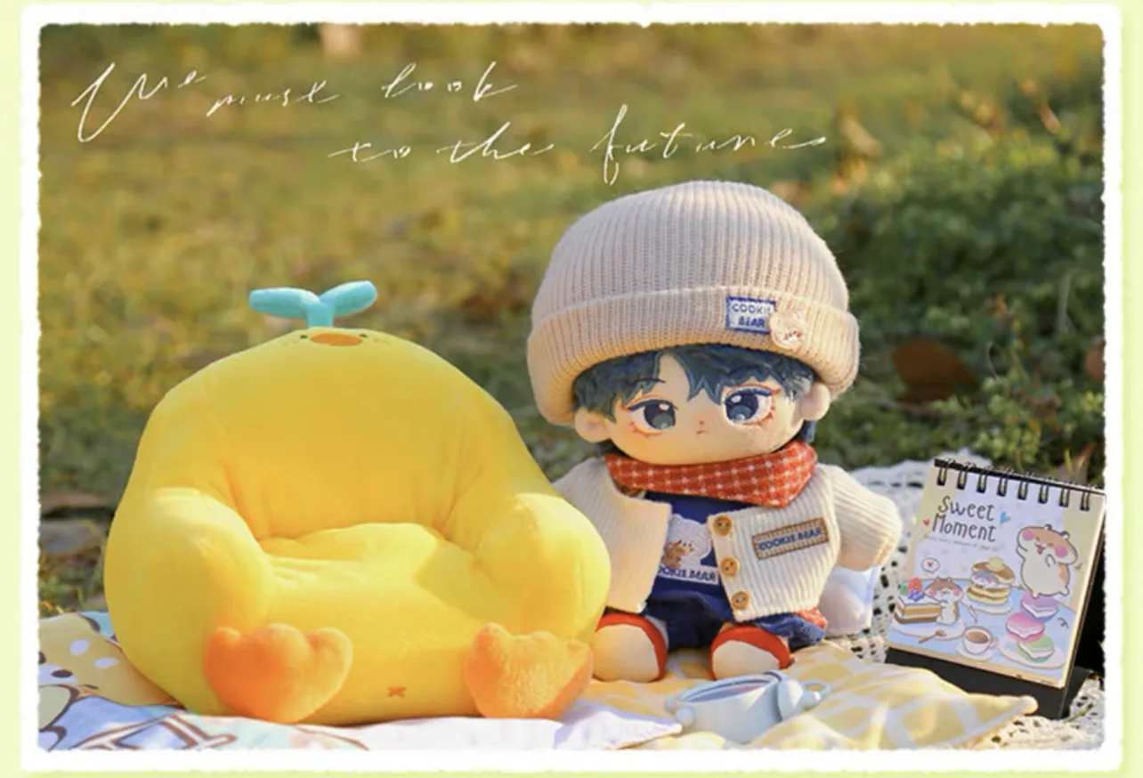 「Dollection」BJD Single Bean Bag Sofa #Duck