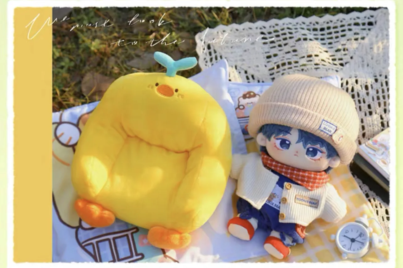 「Dollection」BJD Single Bean Bag Sofa #Duck - Image 4