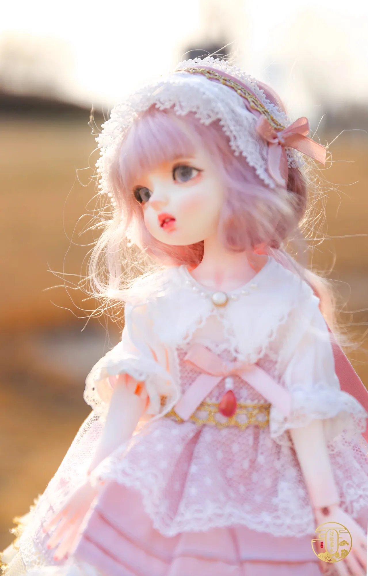 「Dollection」Peach Tea Party Outfit Only (YOSD / 1/6) - Image 3