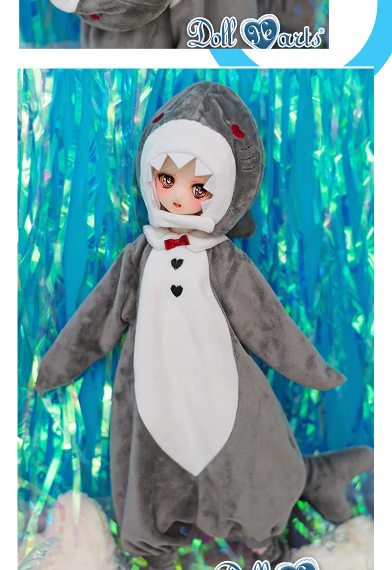 「DollHearts」Baby Shark (MSD/MDD l 1/4) BJD Outfit Onl