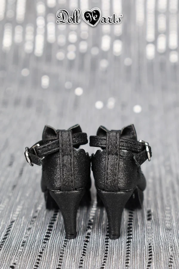 「DollHearts」Black T High Heel (MDD/MSD/1/4/DD/SD/1/3) - Image 2