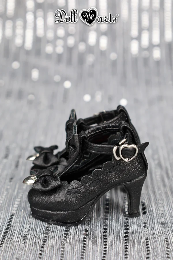 「DollHearts」Black T High Heel (MDD/MSD/1/4/DD/SD/1/3) - Image 3