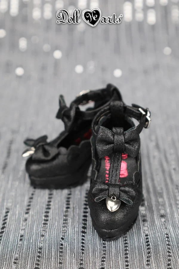 「DollHearts」Black T High Heel (MDD/MSD/1/4/DD/SD/1/3) - Image 4