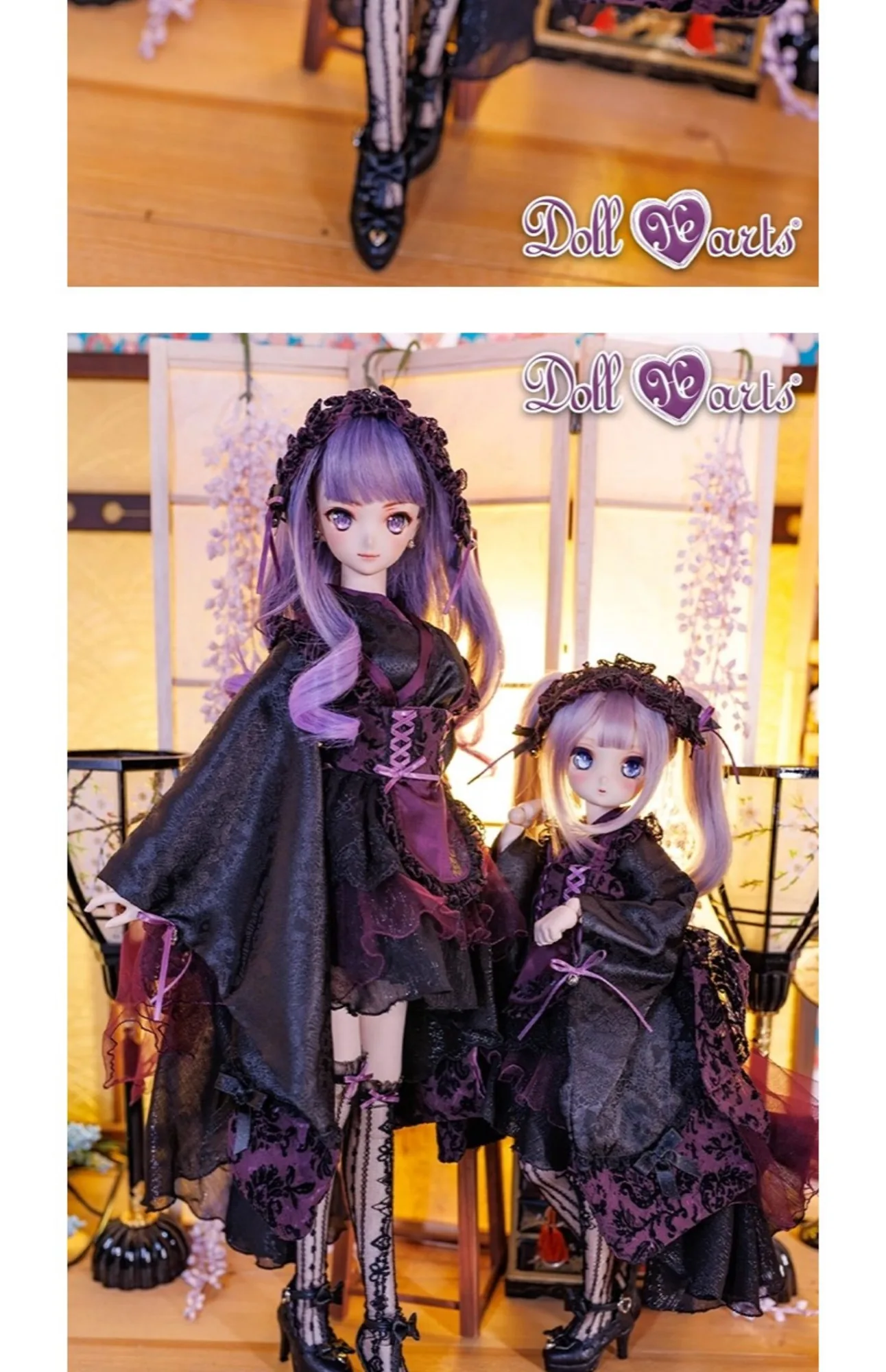 「DollHearts」Blue Berry (SDGR/DD l 1/3) BJD Outfit Only - Image 10
