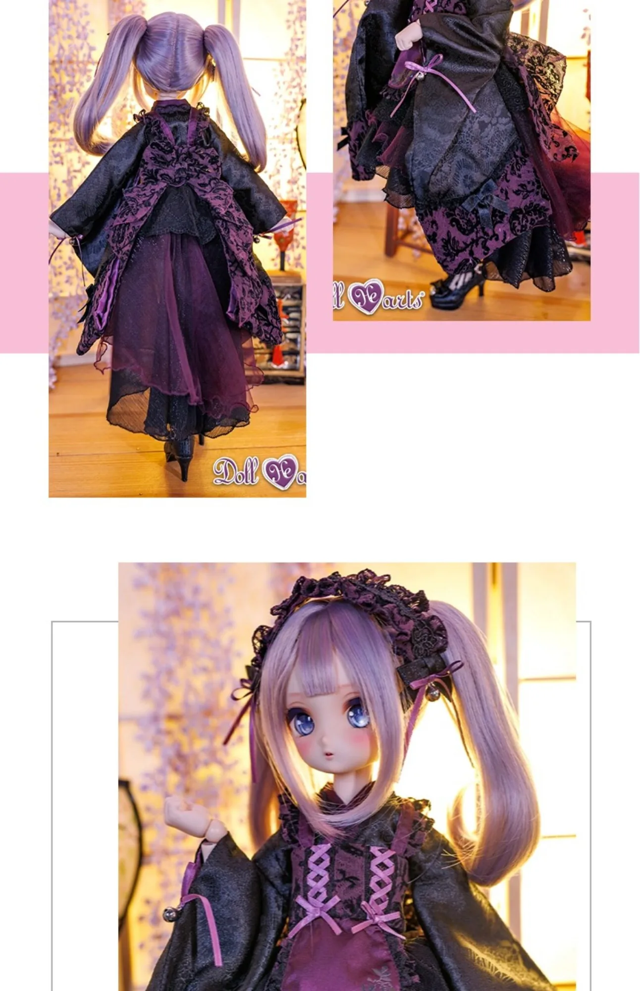 「DollHearts」Blue Berry (SDGR/DD l 1/3) BJD Outfit Only - Image 14