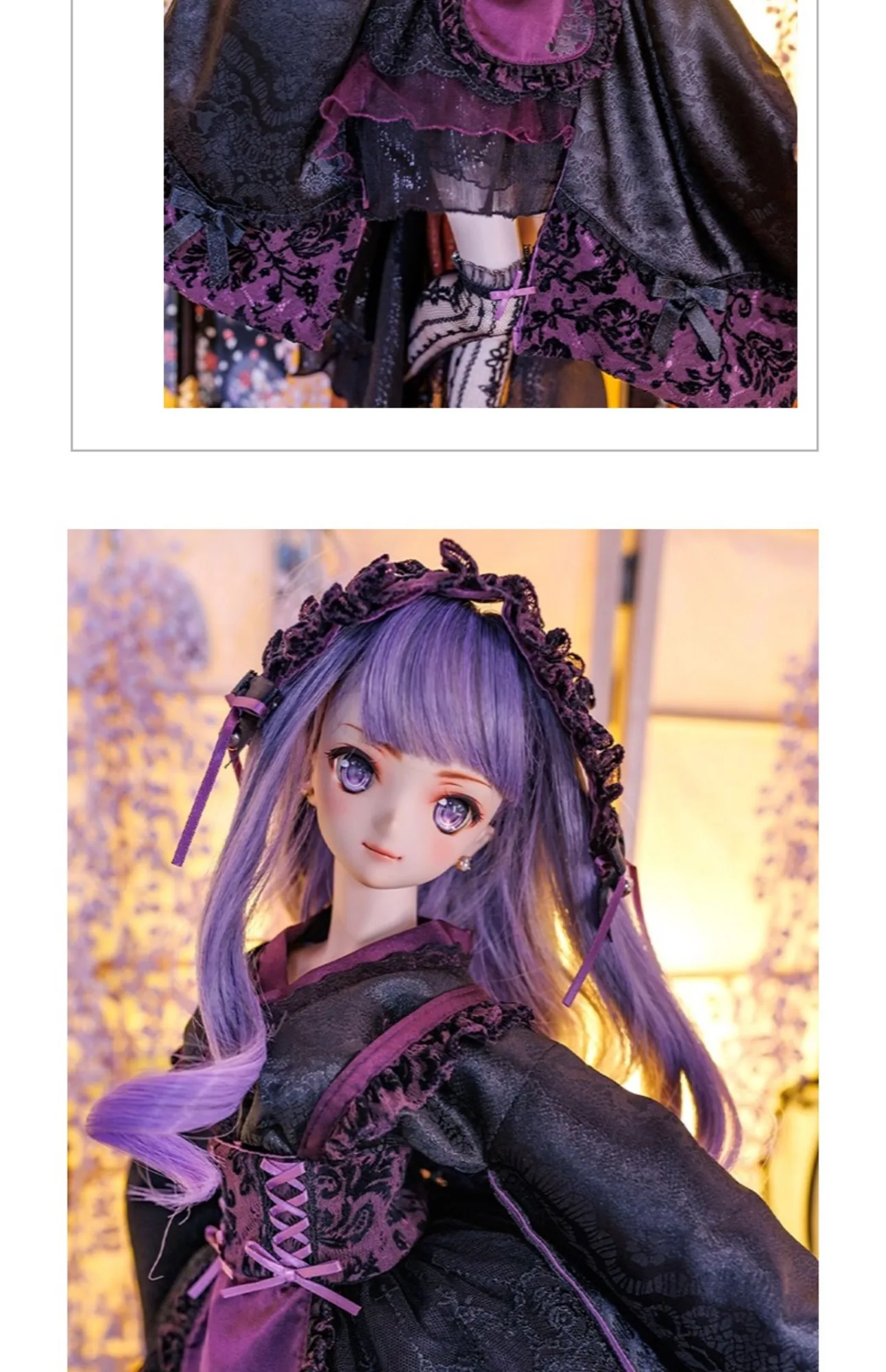 「DollHearts」Blue Berry (SDGR/DD l 1/3) BJD Outfit Only - Image 5