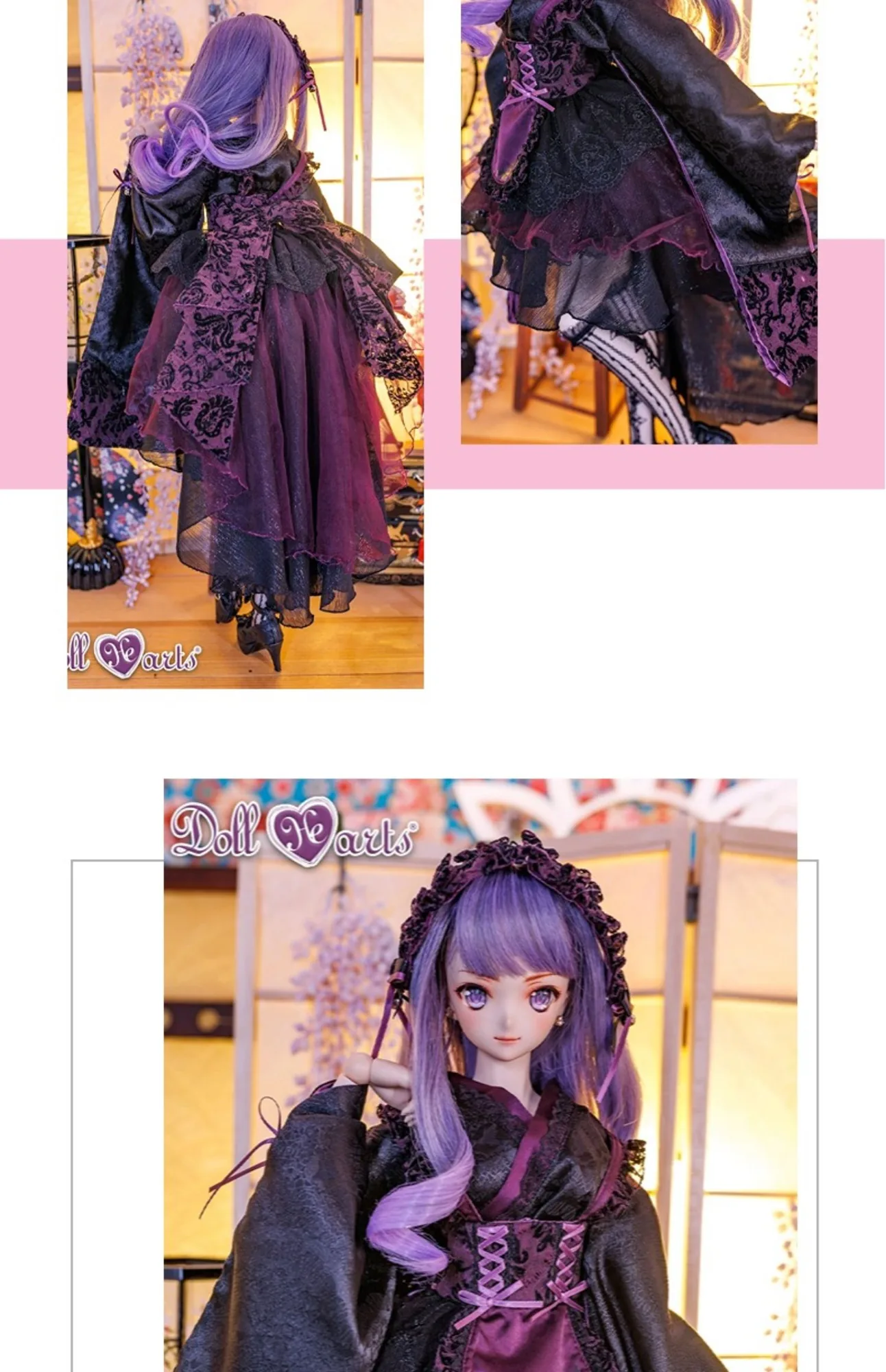 「DollHearts」Blue Berry (SDGR/DD l 1/3) BJD Outfit Only - Image 6