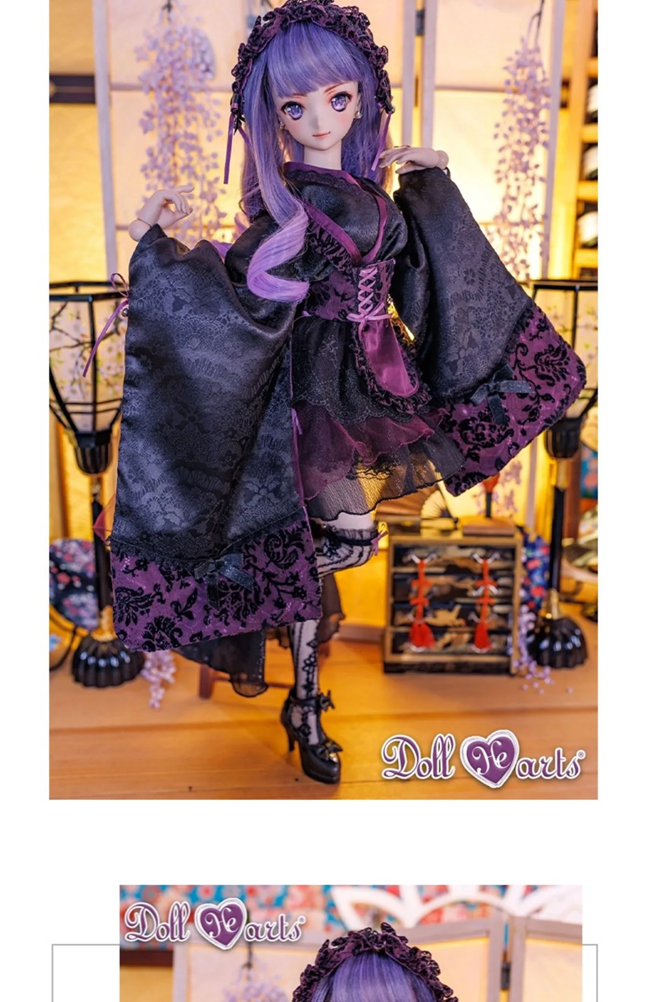 「DollHearts」Blue Berry (SDGR/DD l 1/3) BJD Outfit Only - Image 9