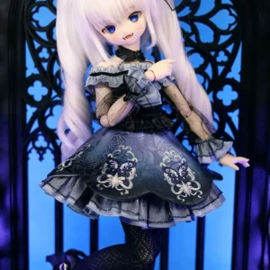「DollHearts」Blue Butterfly Rose (MSD/MDD l 1/4) BJD Outfit Onl