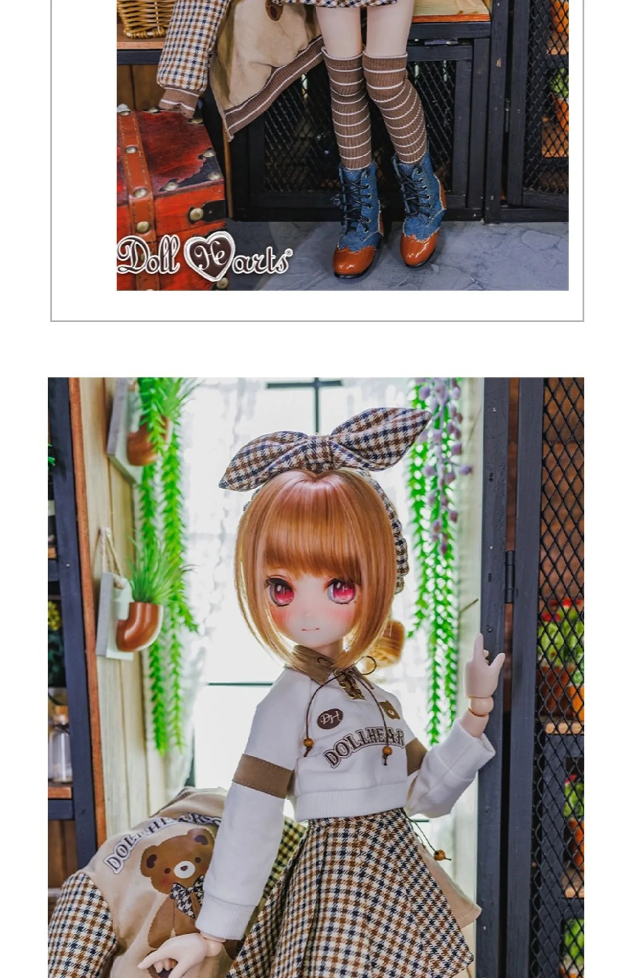 「DollHearts」Energy Bear (MSD/MDD l 1/4) BJD Outfit Onl - Image 5