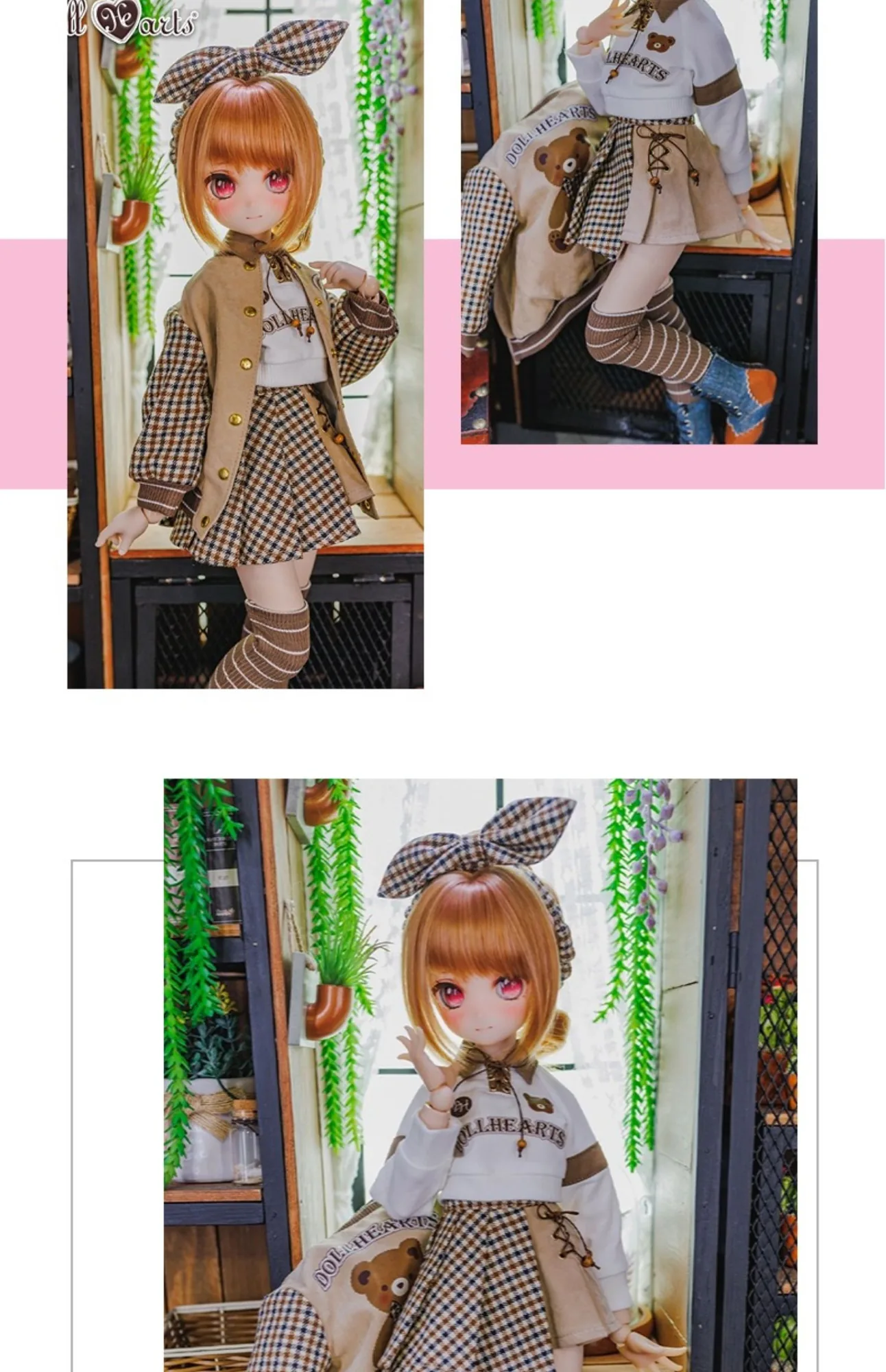 「DollHearts」Energy Bear (MSD/MDD l 1/4) BJD Outfit Onl - Image 6