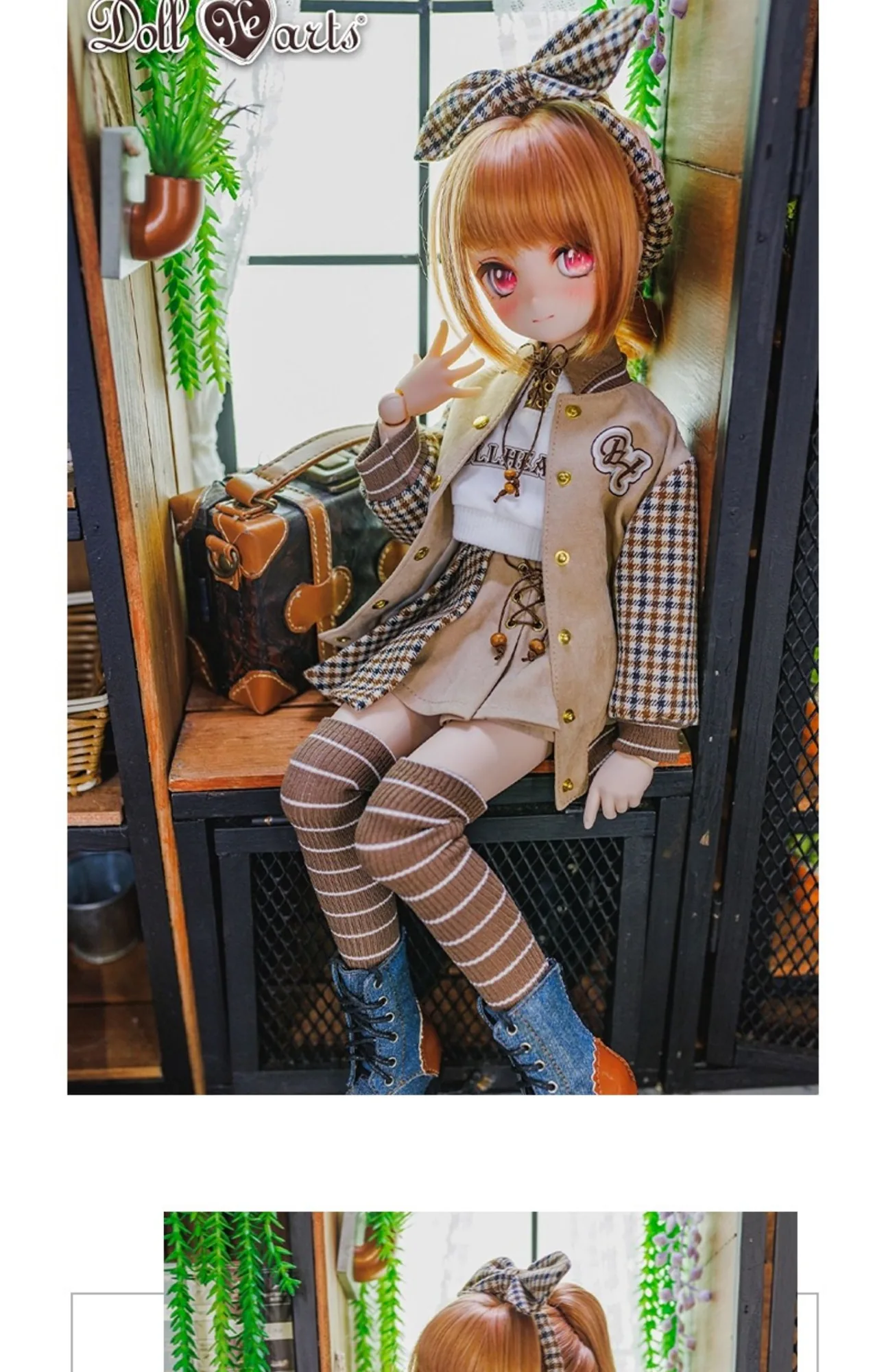 「DollHearts」Energy Bear (MSD/MDD l 1/4) BJD Outfit Onl - Image 7