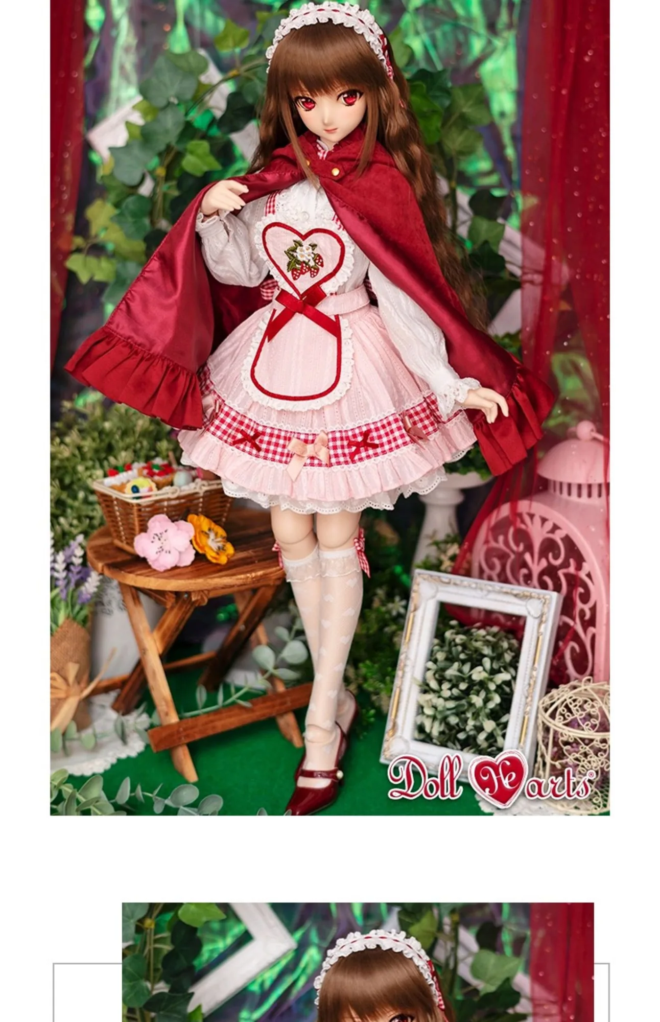 「DollHearts」Lil Red Ridding Hood 2 (MSD/MDD l 1/4) BJD Outfit Onl - Image 12