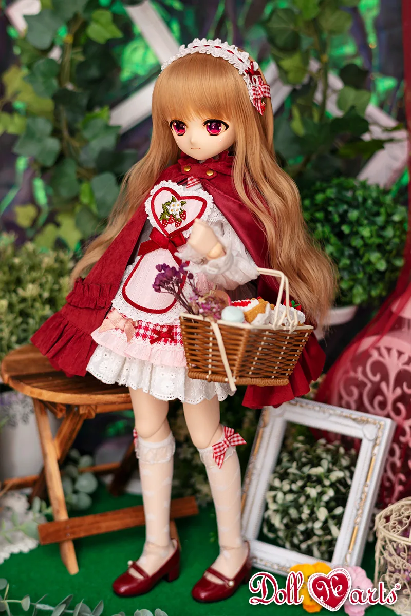 「DollHearts」Lil Red Ridding Hood 2 (MSD/MDD l 1/4) BJD Outfit Onl