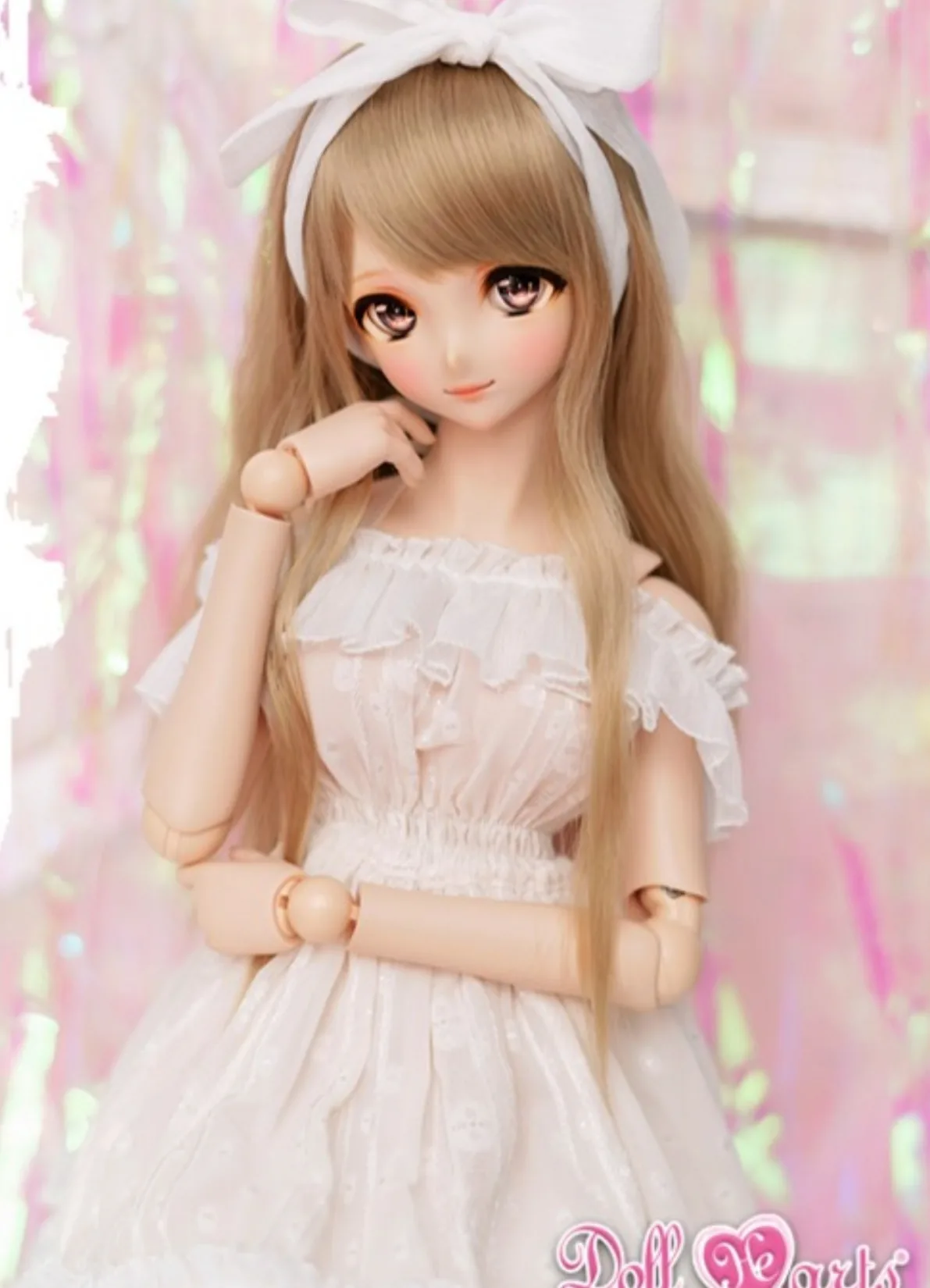 「DollHearts」Off Shoulder Dress (SDGR/DD l 1/3) BJD Outfit Only - Image 4