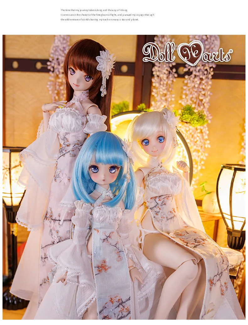 「DollHearts」Plum Blossom Season (MSD/MDD l 1/4 l SDGR/ DD l 1/3) BJD Outfit Onl - Image 3