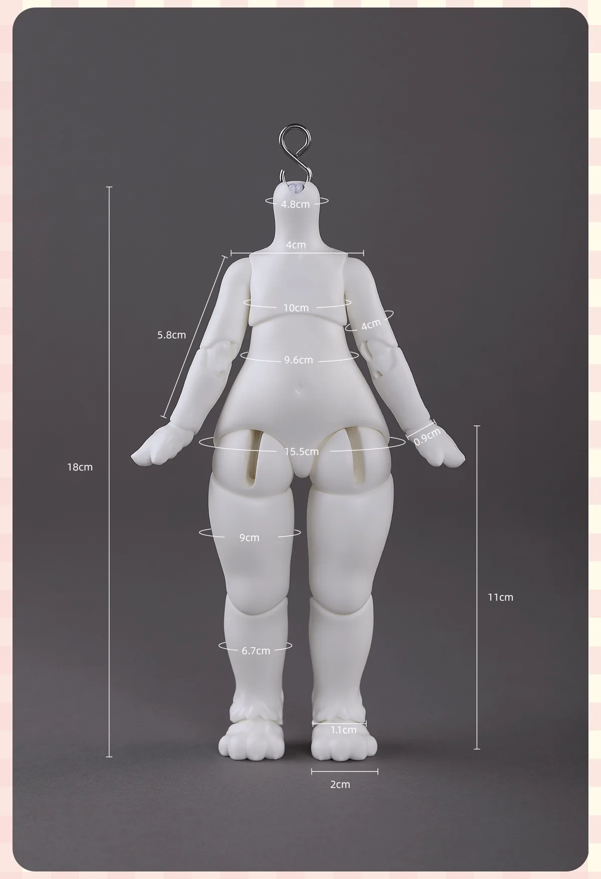 「Dollyzone」Body Comparison (Measurement) / Only Body (1/6, 1/4, 1/3) - Image 4