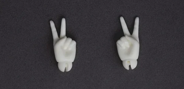 「Dollzone」1/6 Hands (Scissors) - Image 3