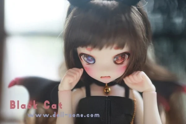 「Dollzone」Black Cat Wings Ver.. BJD Doll (1/6) - Image 10