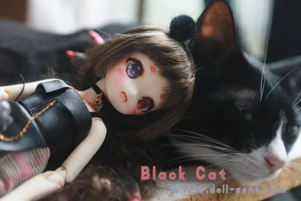 「Dollzone」Black Cat Wings Ver.. BJD Doll (1/6) - Image 3